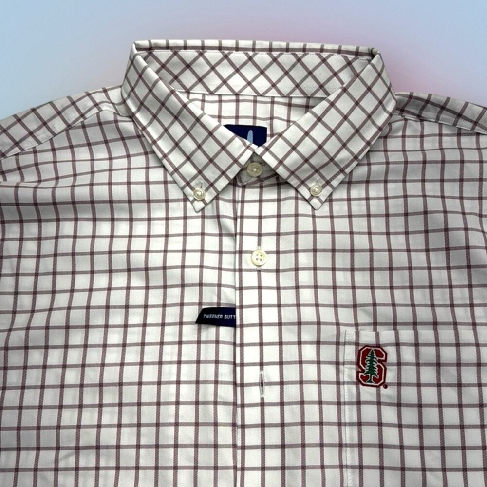 STANFORD Johnnie-O Men’s Large Oxford Dress Shirt